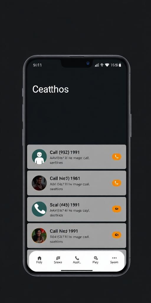 Raider CallerID Call history screenshot