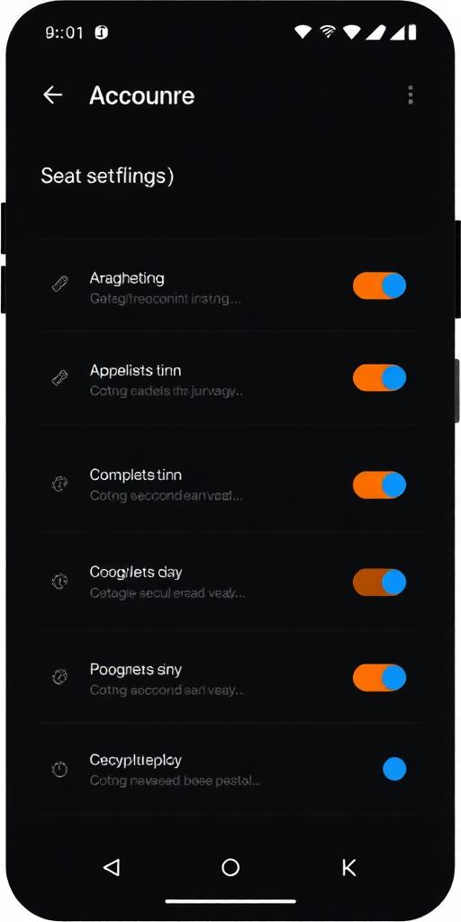 Raider CallerID Privacy settings screenshot